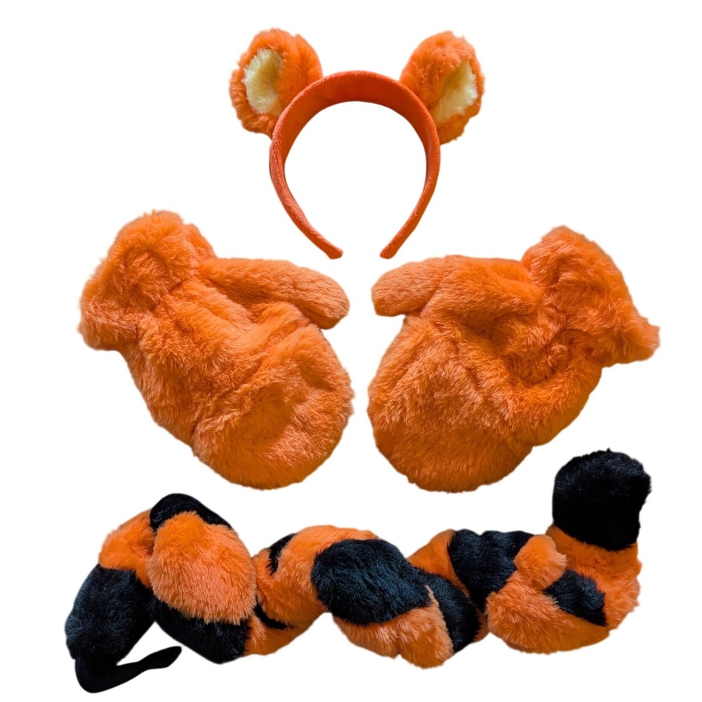 Winnie the Pooh Tigger Premium Costume Accessory Kit Ears Tail Mittens